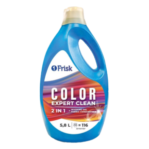 Frisk colour laundry gel Expert Clean packaging