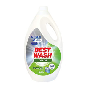 Best Wash colour laundry gel packaging