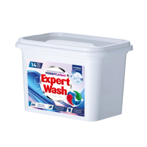 Expert Wash universal laundry capsules Mountain Fresh pouch packaging