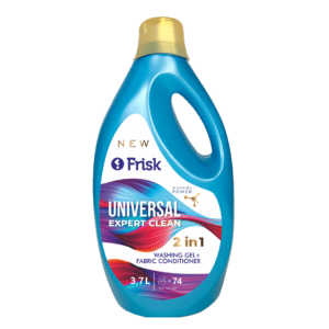 Frisk universal laundry detergent Expert Clean packaging
