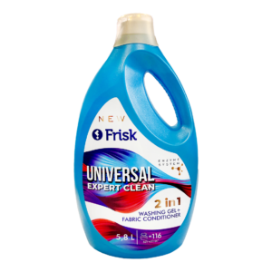Frisk universal laundry gel Expert Clean packaging