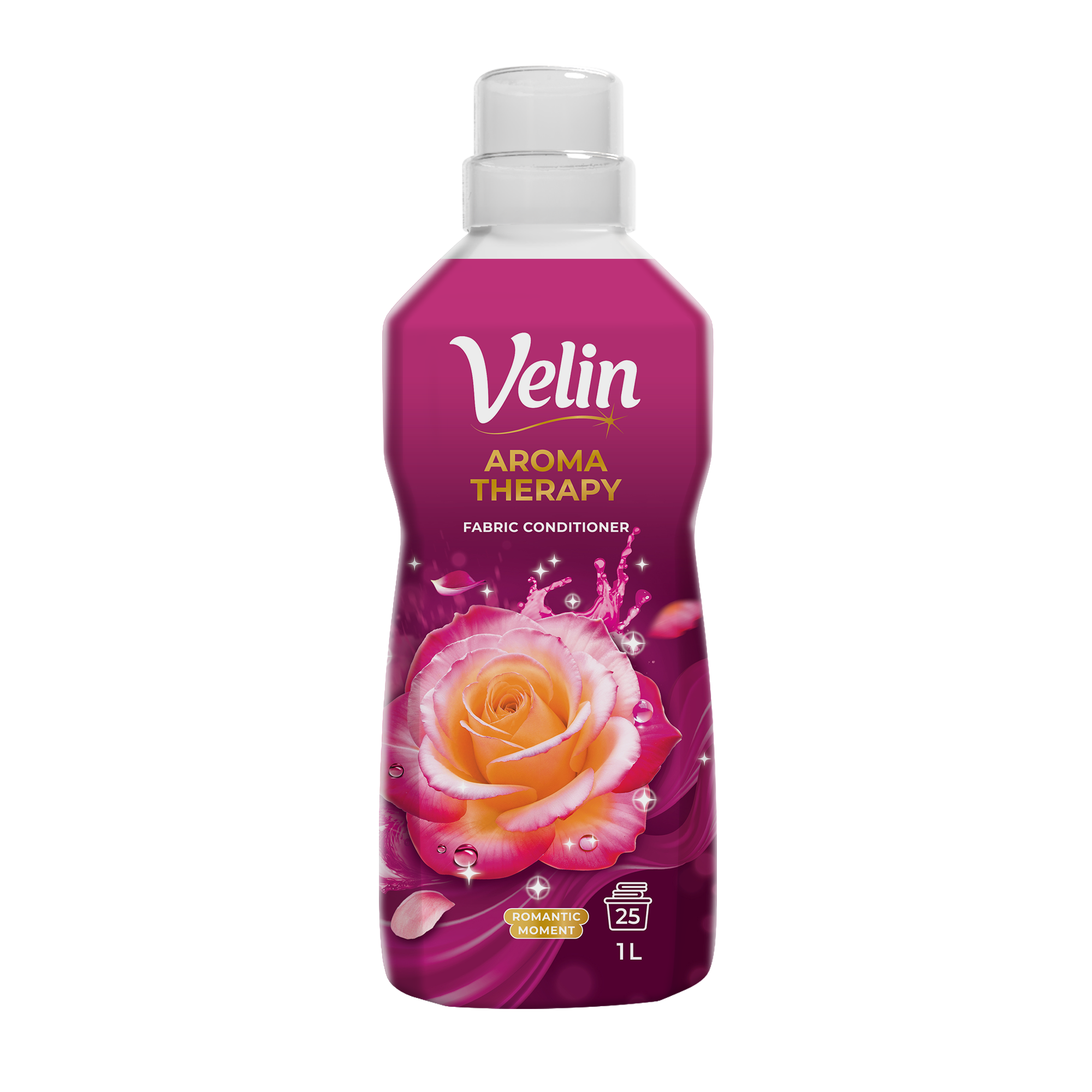 Velin Romantic Moment balsam de rufe 1L flacon roz