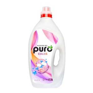 Wholesale 5.8L canister of Puro Color washing gel - bulk color liquid laundry detergent for B2B