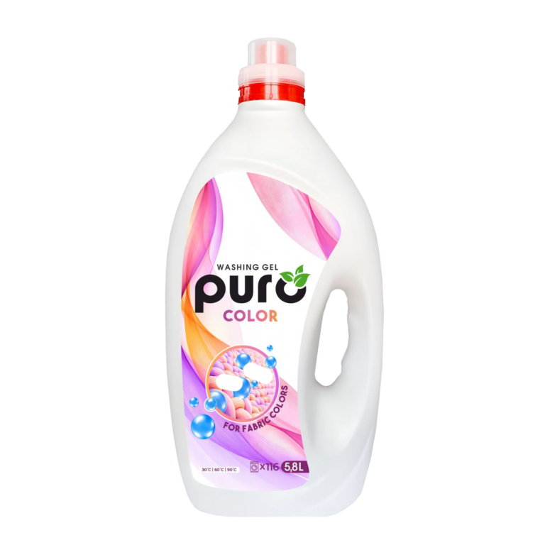 Liquid Laundry Detergent PURO Color 5.8L