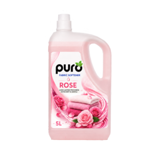 Омекотител за дрехи на едро PURO Роза 5L еко