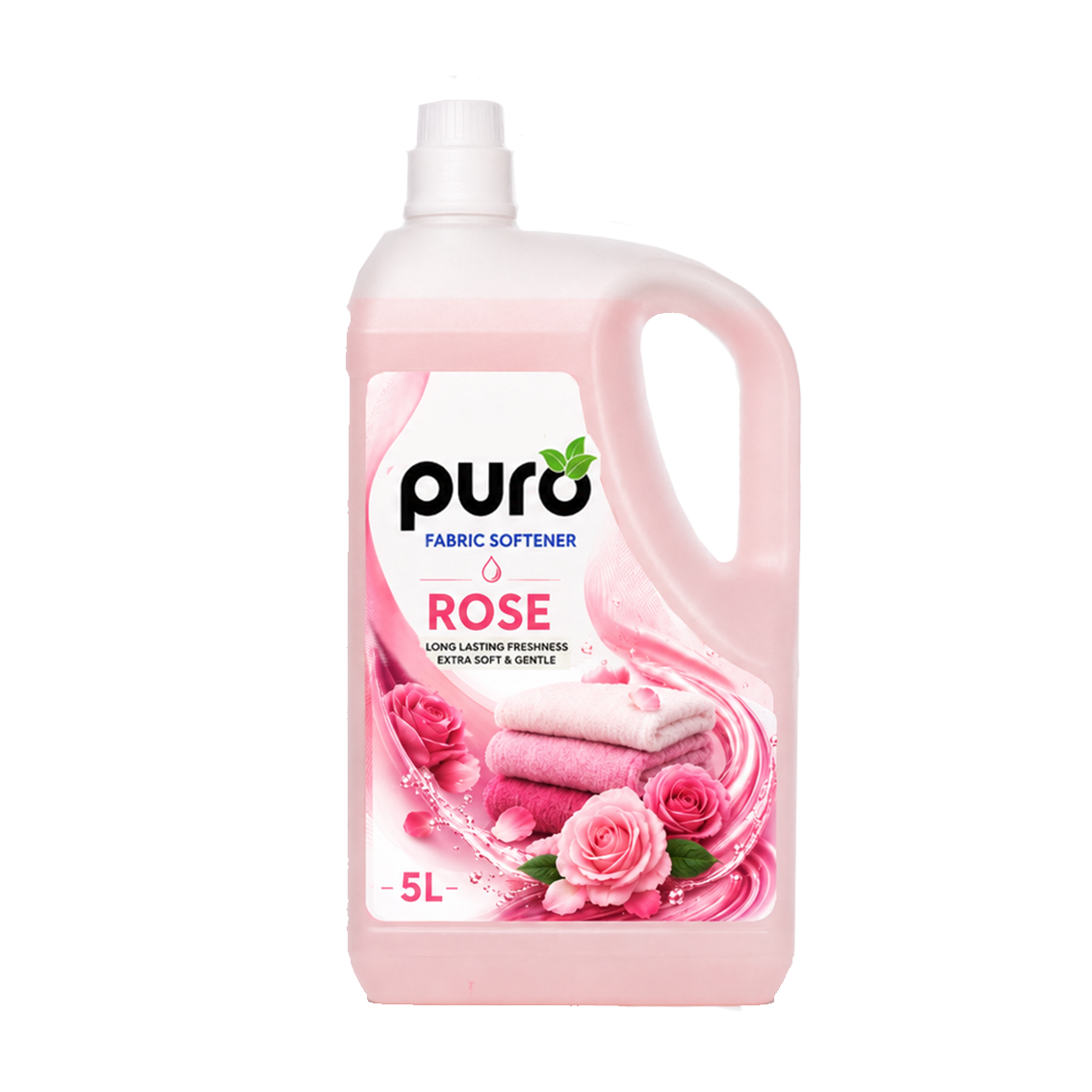 Омекотител за дрехи на едро PURO Роза 5L еко
