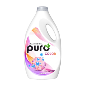 Течни перилни препарати на едро гел PURO Color 5.7L