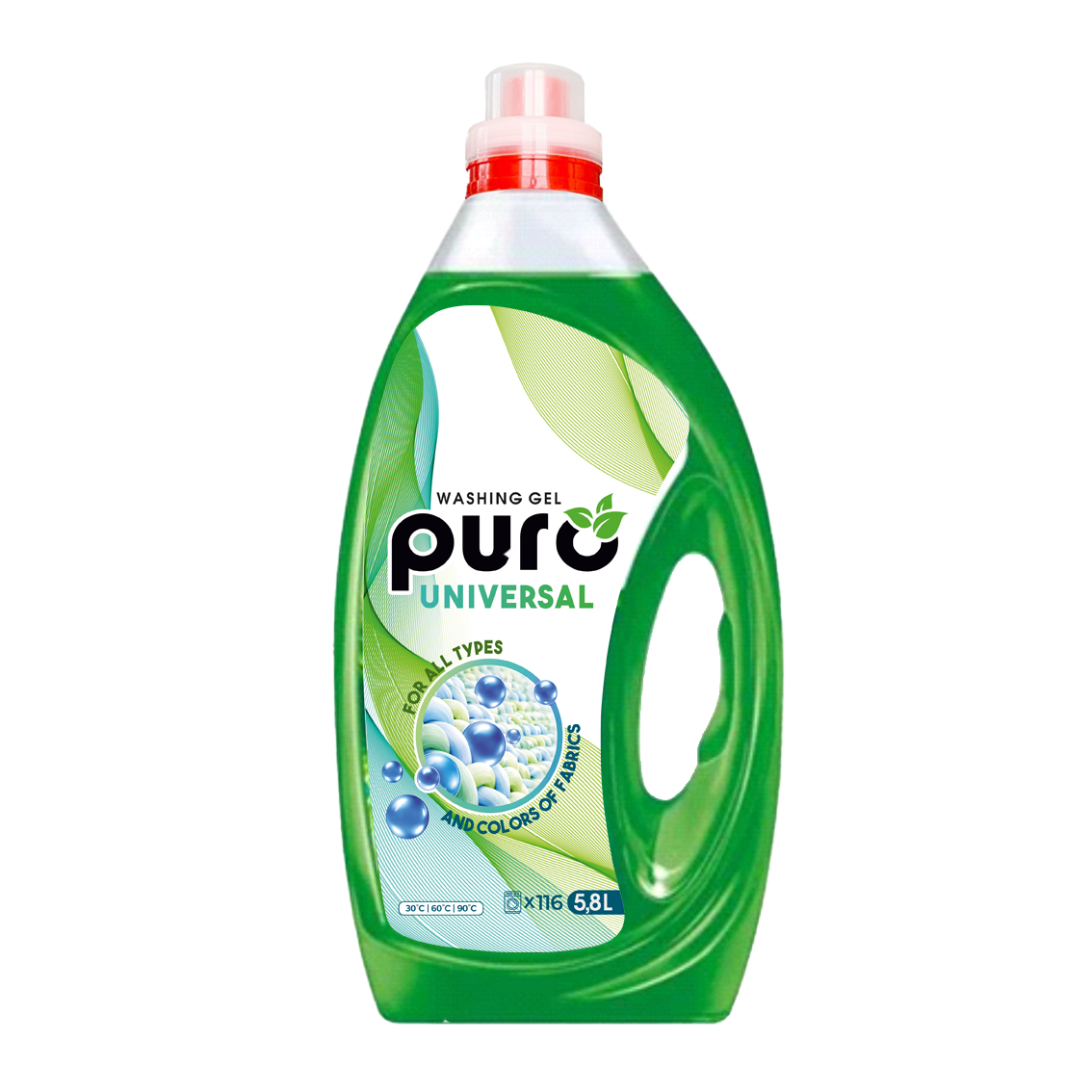 Доставчици на перилни препарати еко гел PURO 5.8L PP