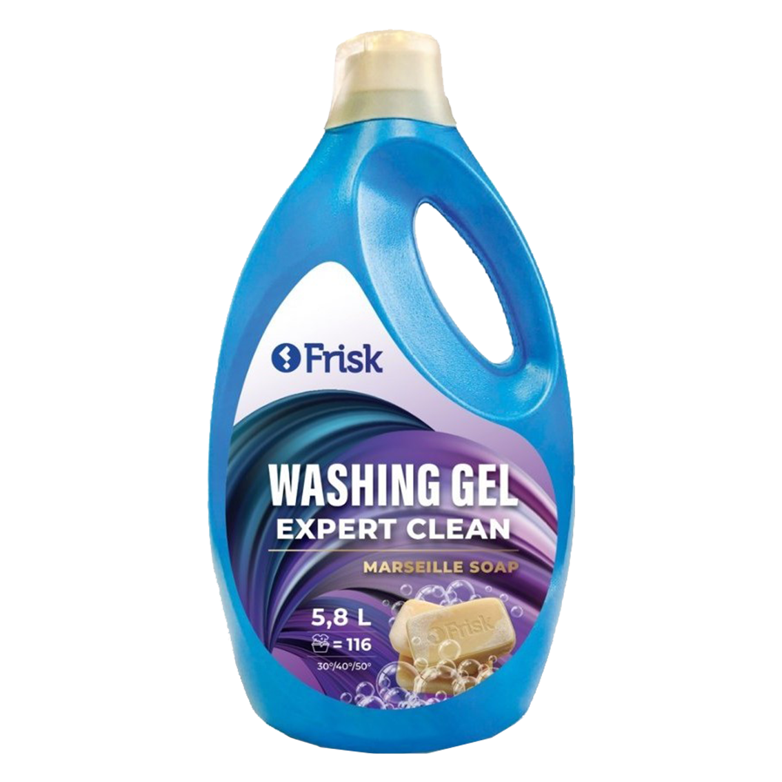 Дистрибуция на битова химия гел Frisk Marseille Soap 5.8L