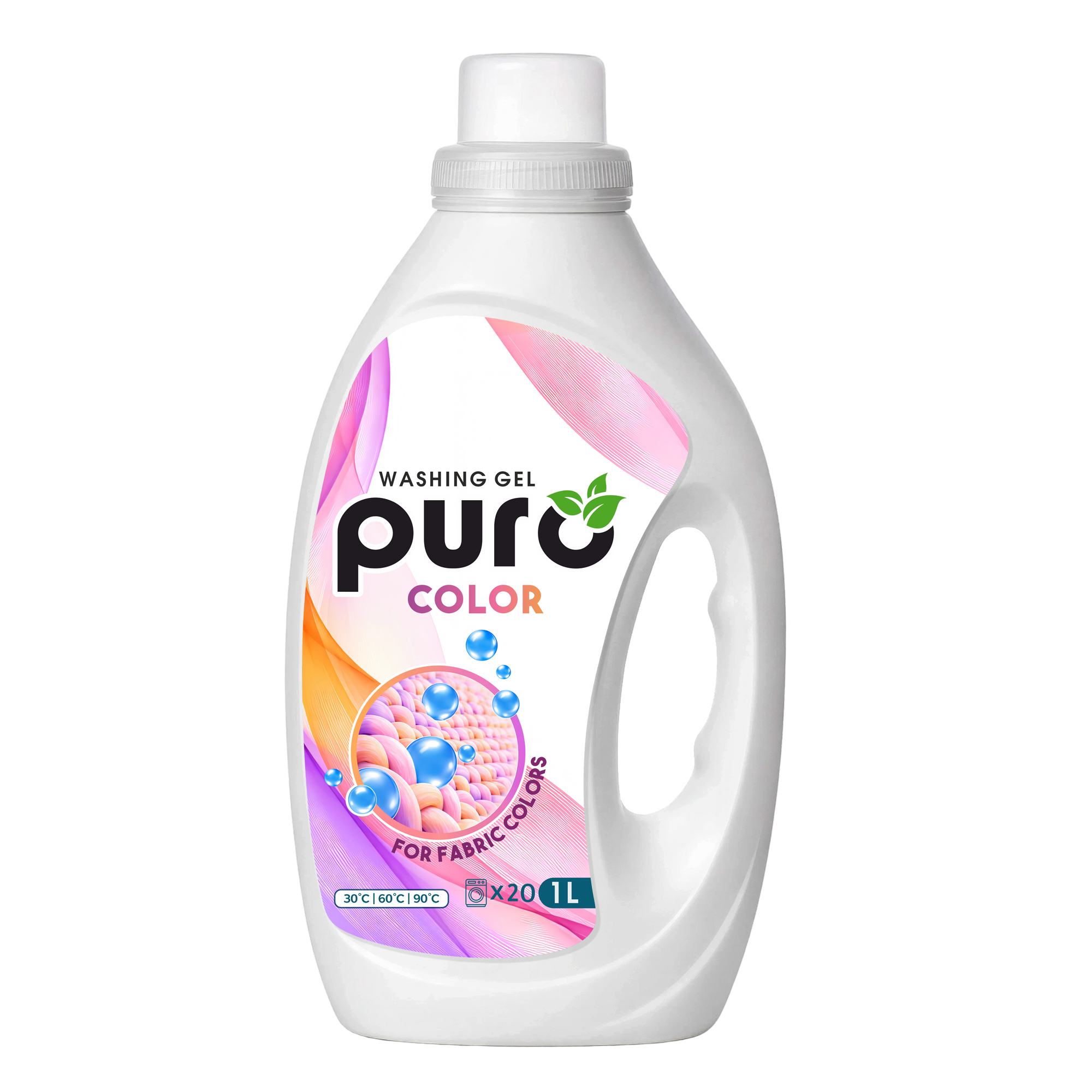 Еко препарат за цветно пране PURO Color 1L доставка на едро в България