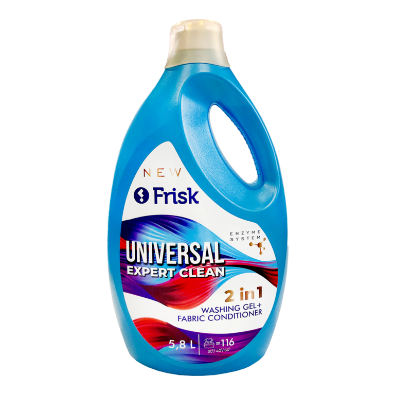 Универсален гел за пране на едро: Frisk Expert Clean 5.8L